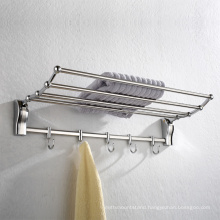 Home Bath Towel Bar Holder Stainless Steel Towel Rack Bathroom Towel Hanger Wall Mounted Come in Brushed sliver Finish Shinning